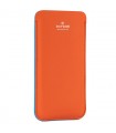 Funda Itaca Xiaomi Mi 10 Piel Naranja Y Azul