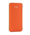 Funda Itaca Iphone 11 Pro Max Piel Naranja Y Verde
