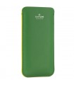 Funda Itaca Iphone 11 Pro Max Piel Verde Claro Y Amarillo