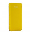 Funda Itaca Iphone 12 Mini Piel Amarilla Y Negro