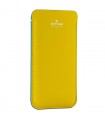 Funda Itaca Iphone 12 Mini Piel Amarilla Y Azul