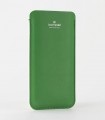 Funda Itaca Iphone 12 / 12 Pro Piel Verde Claro Y Blanco